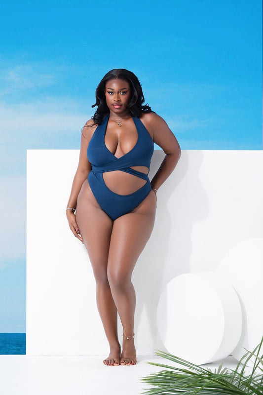 Donna Halterneck Maillot