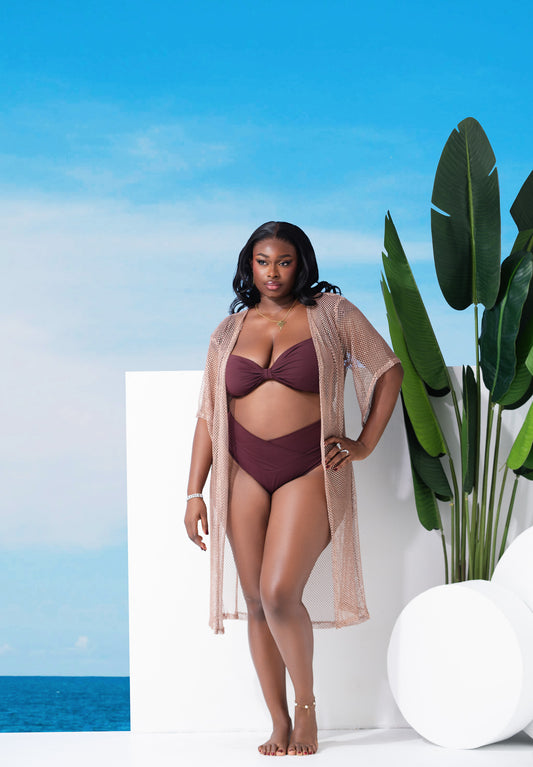 Liz Embellished Kimono Cover-Up